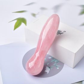 Natural Crystal 18cm Stick Model Crafts (Option: K9-Pink Crystal)