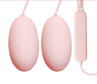 USB Variable Frequency Double Egg (Option: Round head double jump-USB)
